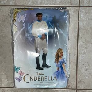ADULT DISNEY CINDERELLA MOVIE PRINCE CHARMING DELUXE COSTUME L/XL NEW